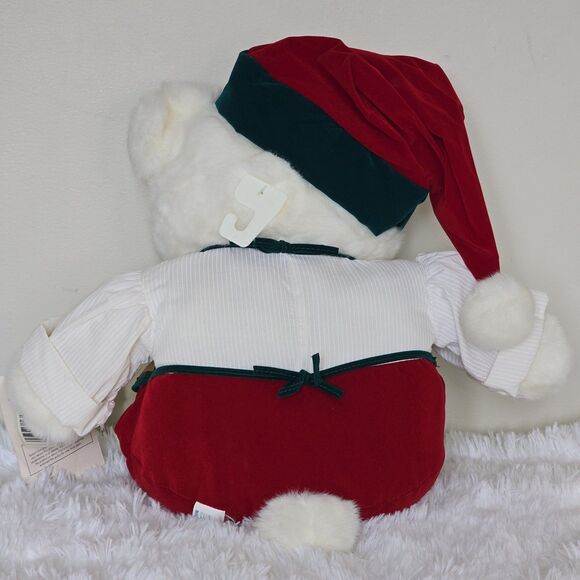 Vintage 1995 Kmart Santa's Magical Toyshop Teddy Bear Holiday Collectible - Picture 5 of 9